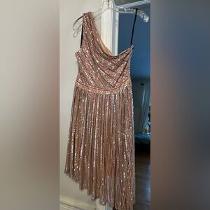 Laundry By Shelli Segal Multicolor Sequin Dress